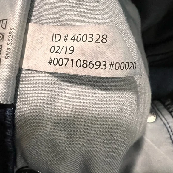 Express Mid Rise Ankle Legging Stretchy Jeans, Size 00S/00C, Blue, Pre-owned - Picture 8 of 8